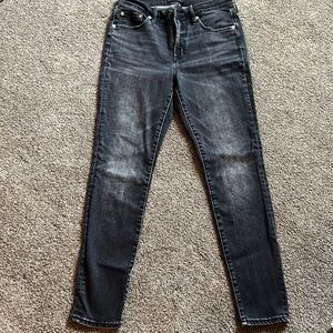 J Crew 9” High Rise Toothpick Jean